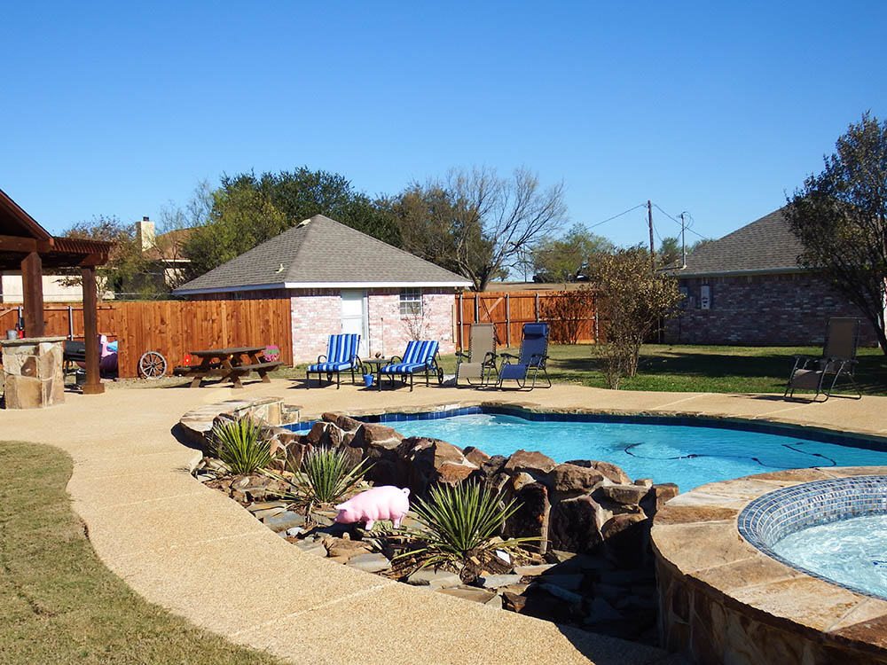 RiverMist pool project 3 near Red Oak, TX