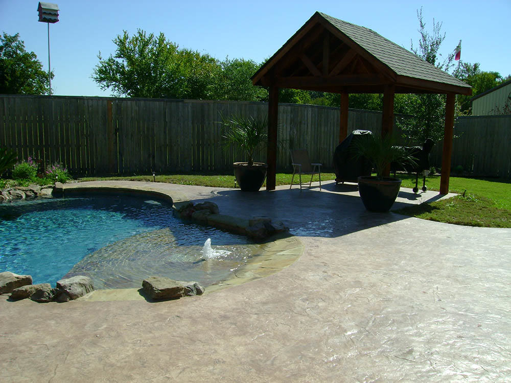 RiverMist pool project 3 near Ennis, TX