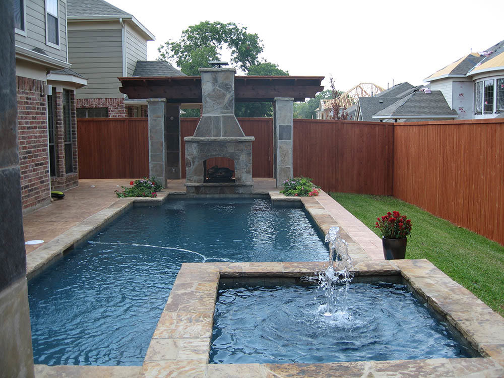 RiverMist pool project 3 near Cleburne, TX